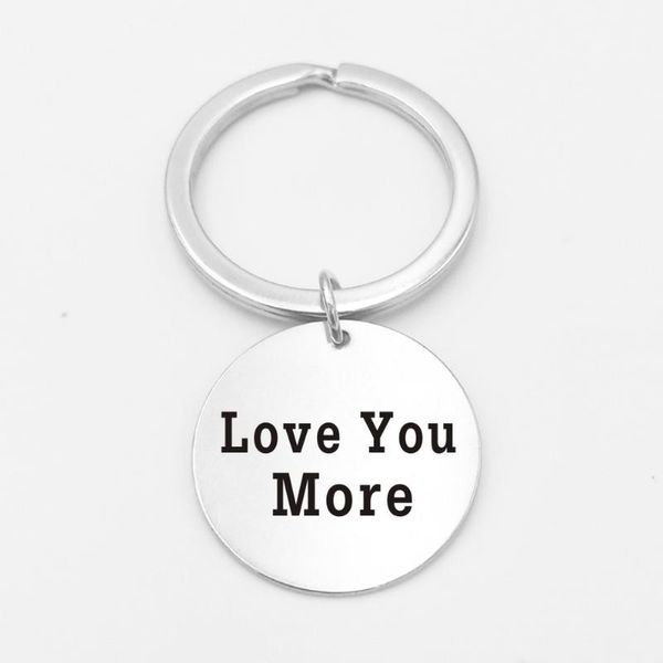 

keychains suteyi family ever keychain mom dad nana gigi mimi papa grandma girlfriend boyfriend love you more key chain jewelry gift, Silver