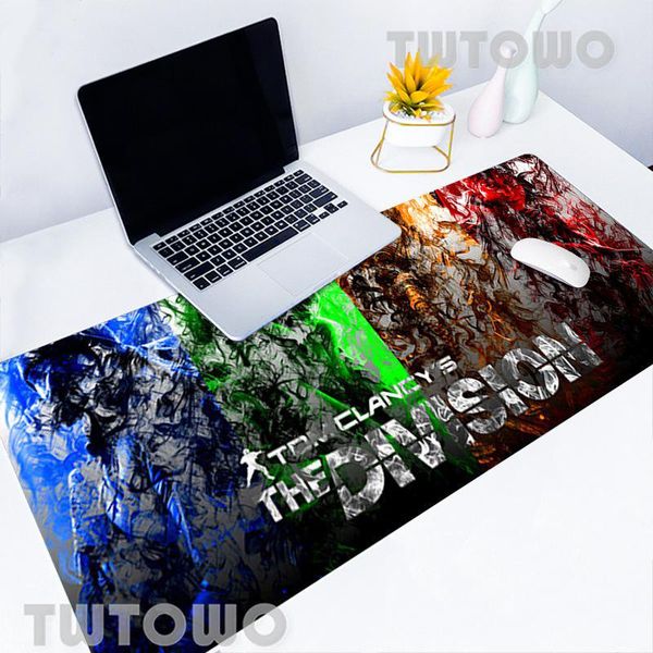 

mouse pads & wrist rests tom clancy's the division computer sell pad soft art natural rubber anime cartoon carpet lapmousepads mat