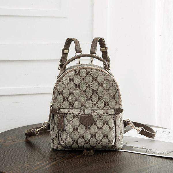 

handbag student schoolbag female backpack printed 2021 shaped, Black;red