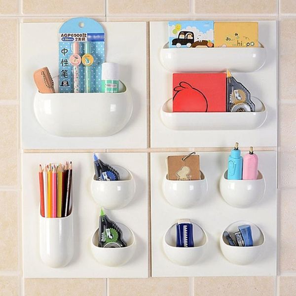 

bathroom storage & organization wall mount rack shelf hanging organizer basket for kitchen bedroom living room1