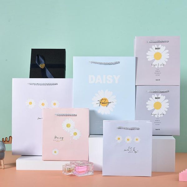 

gift wrap 10pcs kraft paper bag packaging small brown with handle shopping party