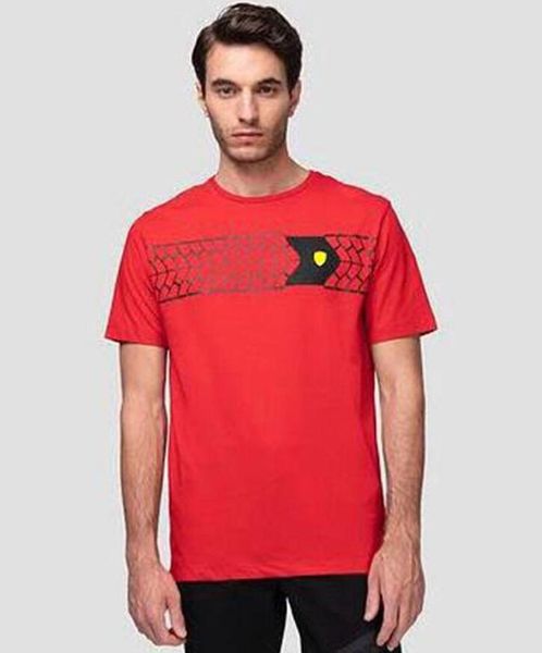 

customizable 2021 car racing outdoor casual short sleeve f1 team logo t-shirt
