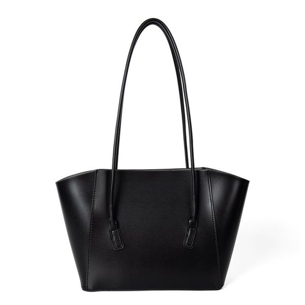 

evening bags female 2021 trend large-capacity shoulder bag retro niche design tote women solid color designer handbag