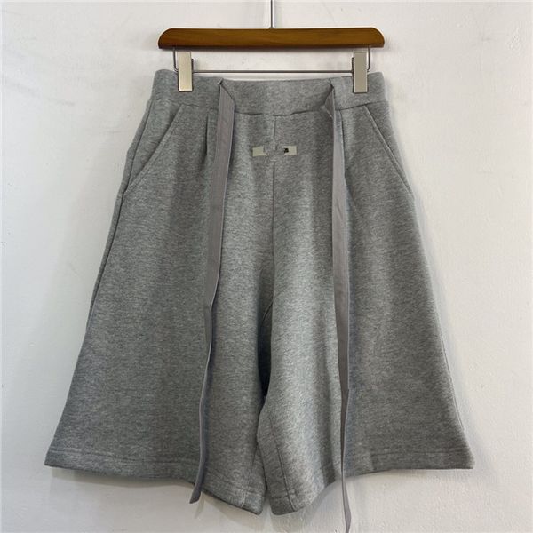 

latest listing summer mens shorts essential reflective logo length cotton sashes short pants fashion ripped casual homme s m  xl, White;black