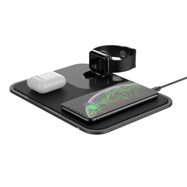 

ailicon 3 in 1 multi-function qi wireless charging station #lfc003