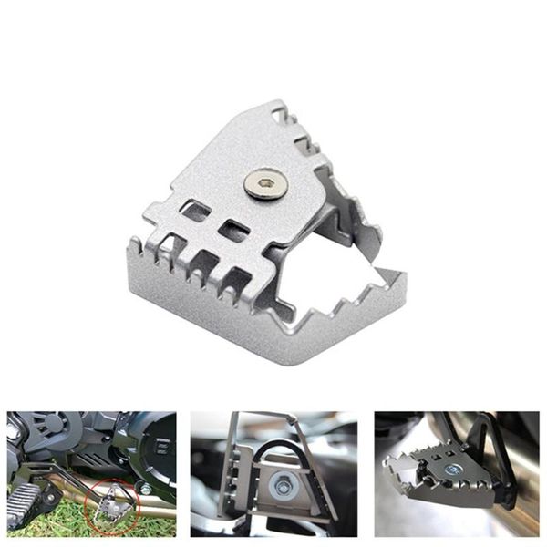 

motorcycle rear foot pegs brake lever pedal enlarge extension peg pad extender for f800gs f700gs r1150gs r1200gs pedals