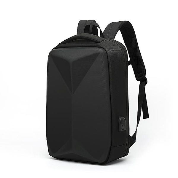 

backpack men large capacity lapbusiness waterproof black quality teenager mochila eva usb charging travel multifunction bag