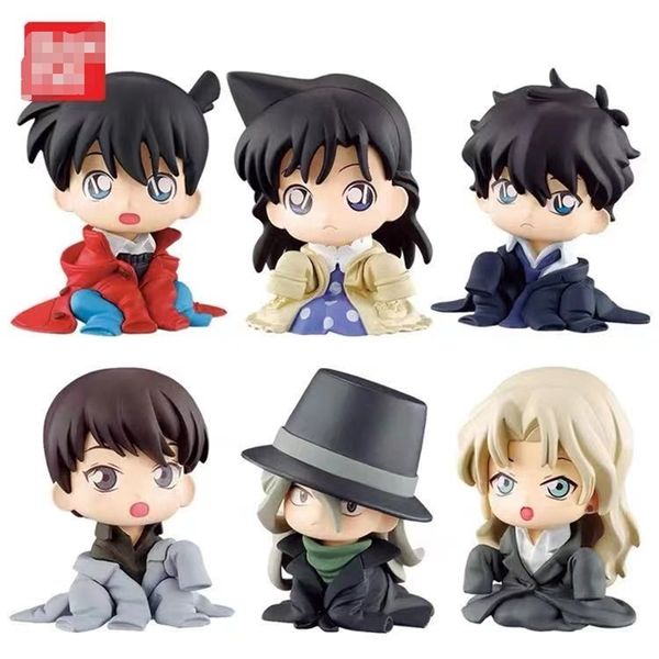 

q version of animation detective conan's two-dimensional cartoon model blind box twist hand-made car ornament doll