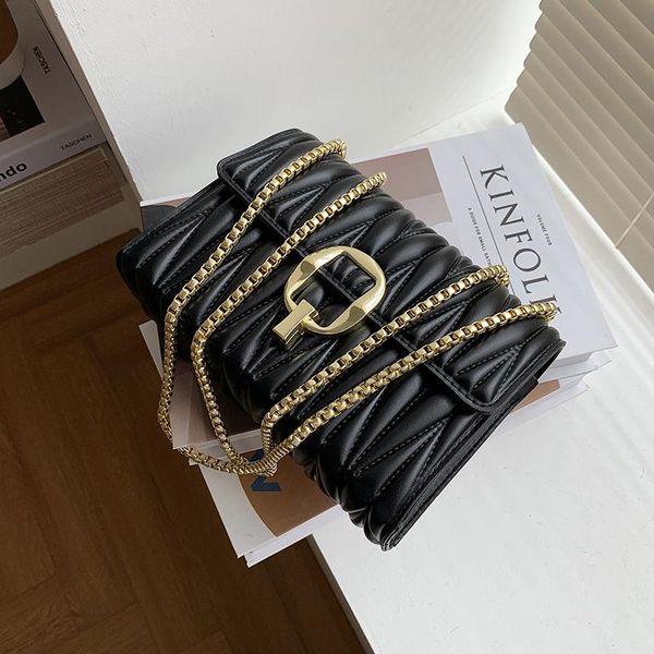 

evening bags niche design bag women all-match 2021 fashion chain messenger underarm shoulder square width: 19.5cm