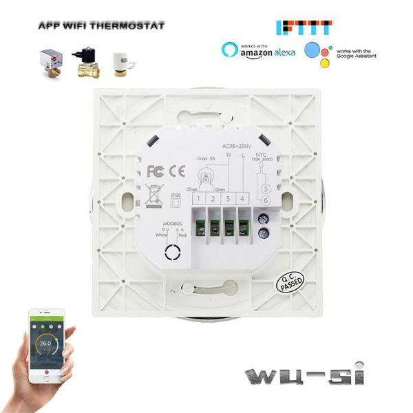 

smart home control 3a floor heating wifi thermostat