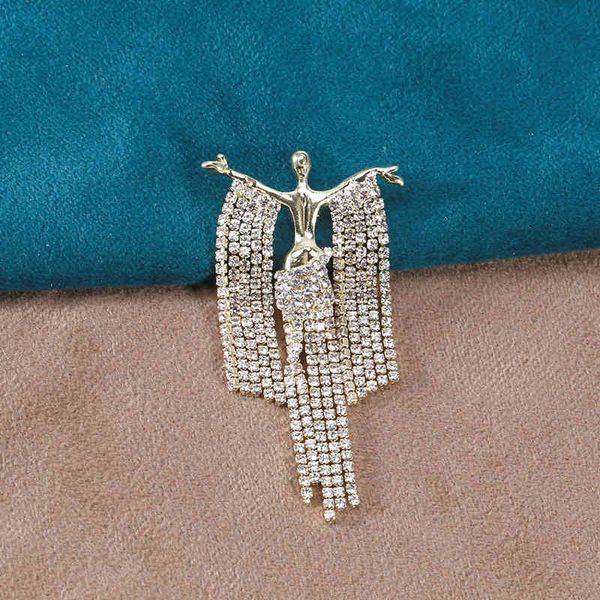 

factory high grade brooch, fashionable personality, elegant goddess pin, silk scarf button, fixed clothes, anti light collar pin christmas