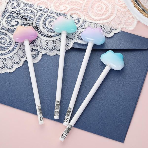 

minimalist neutral pen students write smooth signature gift cute stationary supplies office accessories gel pens