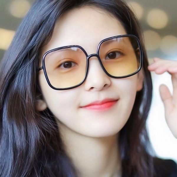 

fashion square black sunglasses for women 2021 big sun glasses female elegant gradient men shades mn1190, White;black