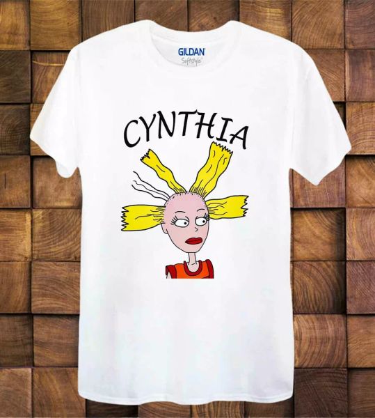 

rugrats cynthia t shirt doll 90s bella ideal gift ladies /tee 428, White;black