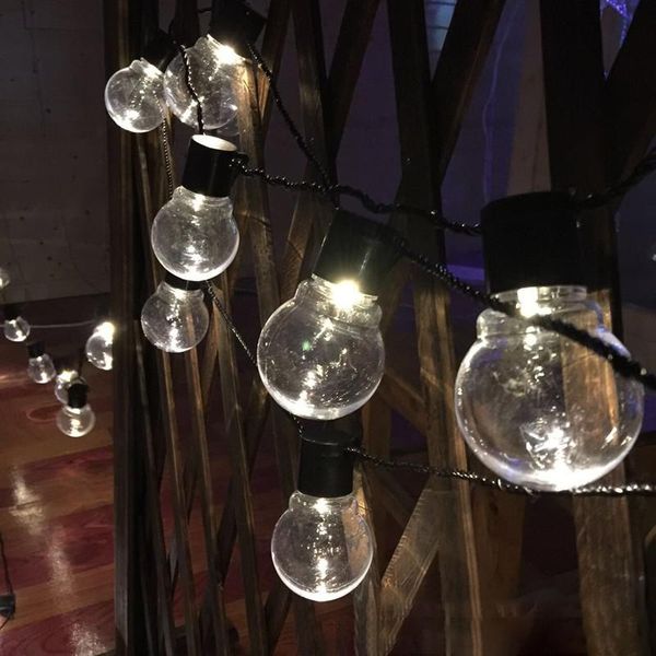 

strings ip44 waterproof battery string light fairy lamp garden led globe bulb outdoor decoration room
