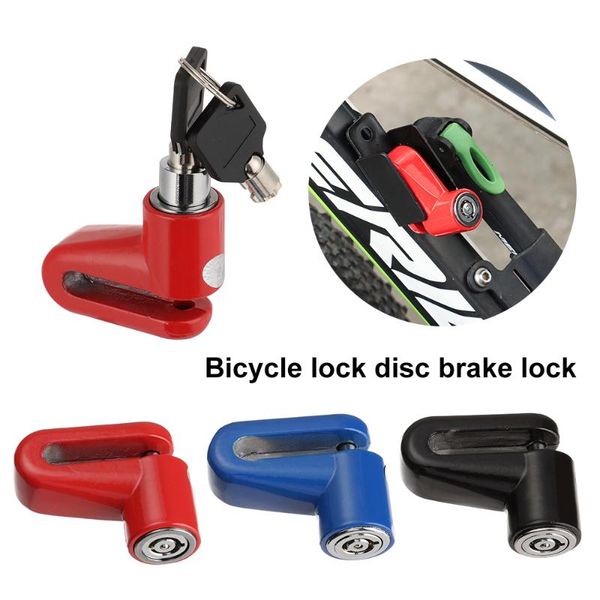 

bike locks anti theft brake disc lock for motorcycle scooter lightweight security safety wheel disk bicycle accessories