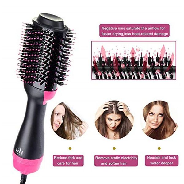 

electric hair brushes air brush amconsure one step dryer & volumizer 3-in-1 styler for straightening curling salon