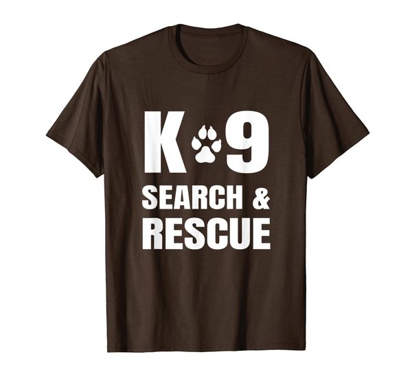 

K-9 Search And Rescue K9 SAR Dog Paw Canine Handler Unit T-Shirt, Mainly pictures