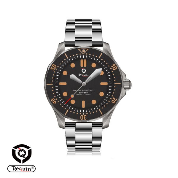 

u1 mens watch diver 300m 007 edition master no time to die automatic mechanical movement men watches steel strap sports wristwatches, Slivery;brown