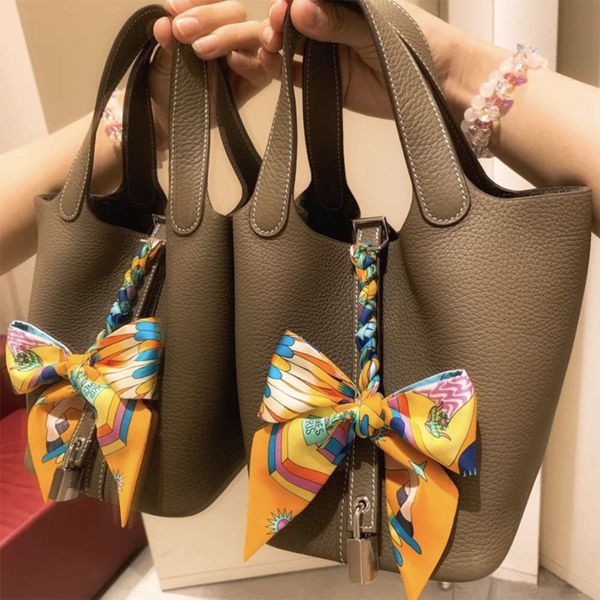 

leather vegetable basket bag bucket buy one get three fashion hand