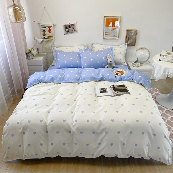 

skin-friendly king ,twin ,full size,2 pillow shams and 1 bed sheet  ,4 pieces bedding set duvet cover sets