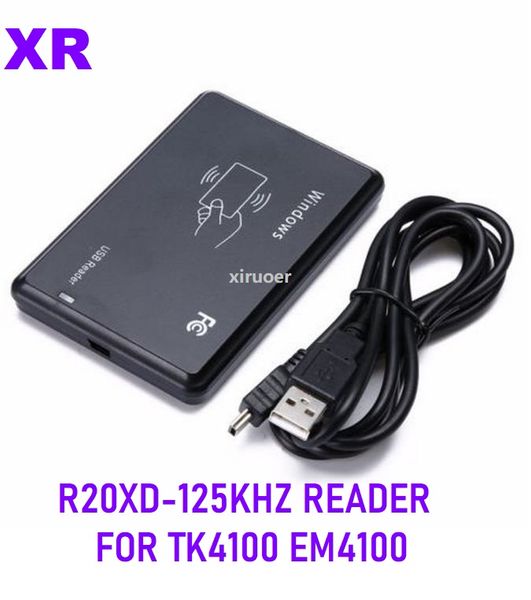 25Sets USB RFID 125KHz ID inteligente leitor de cartão 10 dígitos (formato de saída de desbloqueou) para EM4100, TK4100, SMC4001 e Compatível Controle de Acesso ao Cartão RFID Reader