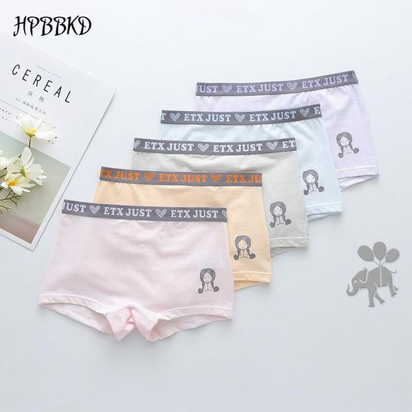 

panties 5pcs/lot girls cotton boxer briefs children shorts children's kids underwear for 2-14 years gu199, Camo