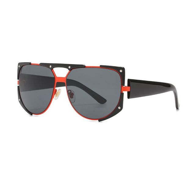 

sunglasses 2021 fashion oval women men gradients lens frame quality brand designer vintage hiking travel sun glasses uv400, White;black