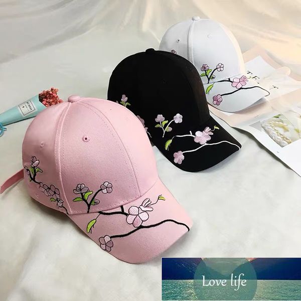

simple cotton outdoor girls baseball cap plum embroidery snapback fashion sports hats for women cap factory price expert design quality late, Blue;gray