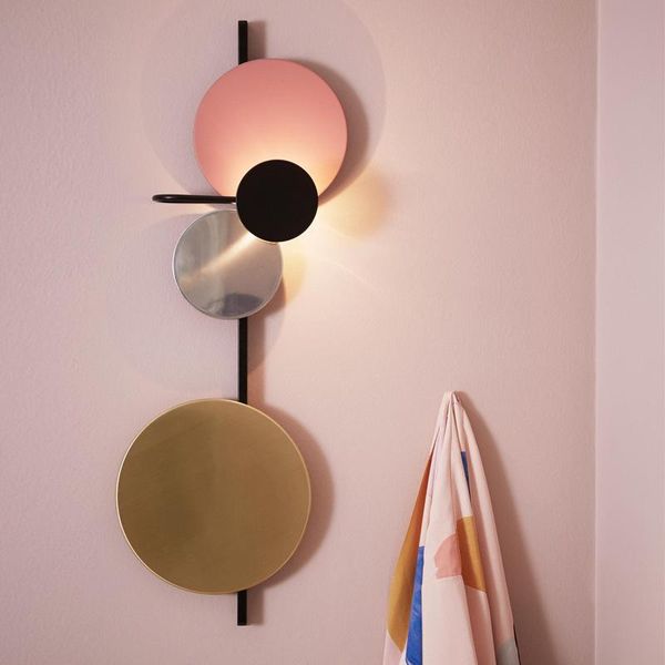 

wall lamp ins nordic style designer art living room bedroom planet light luxury decoration rotation