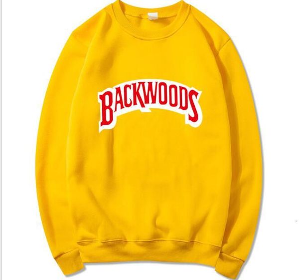 

backwoods hoodie individual rock men's t-shirt sweater letter print fashion casual pullover sweatshirt long sleeve mens hoodies iqqb, Black