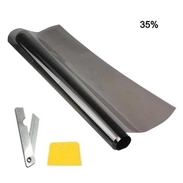 

car sunshade 50cm x uv protector foils sticker films 5/15/25/35/50 percent vlt