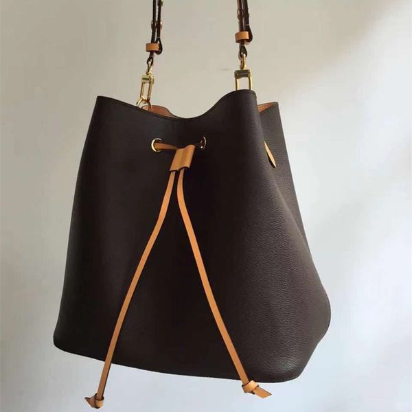 

crossbody bag single shoulder luxurys designers totes bucket handbags fashion women's bags old flower purses women brand letter genuine