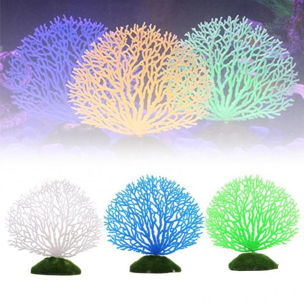 

silicone fake fish tank artificial plant landscape aquarium decoration decorations