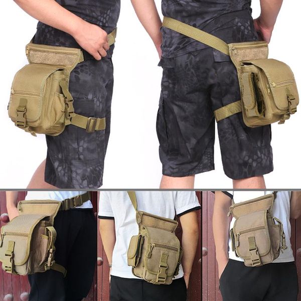 

versatile waist leg bag portable waterproof large capacity for outdoor camping traveling a66 bags
