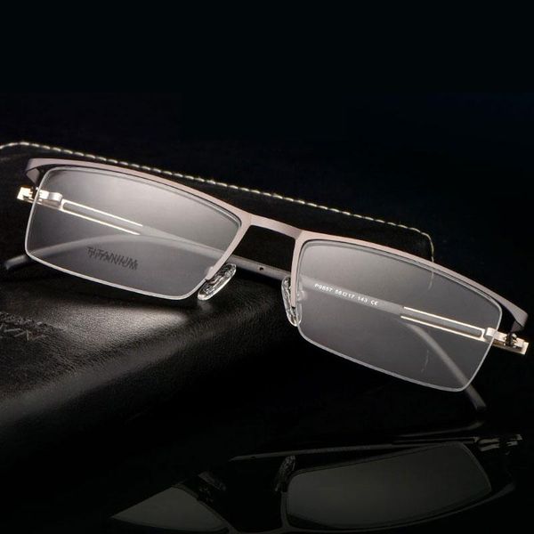 

retro square reading glasses men anti blue ray customized myopia frame oversize rim bluecut lenses flexible fashion sunglasses frames, Black