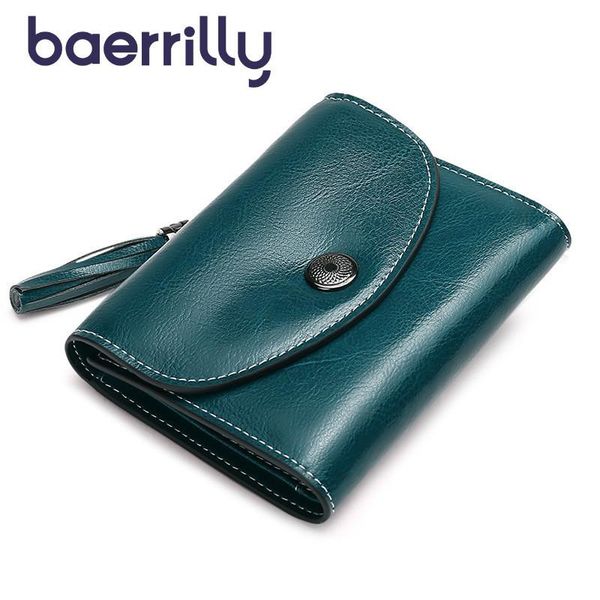 

wallets women short female genuine leather rfid coin purse zipper card holder fashion clutch bags womens and purses, Red;black