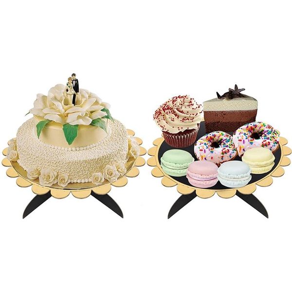 

other bakeware 1 tier black cardboard cup cake display stand set for birthday party wedding baby shower festival decoration 2pcs