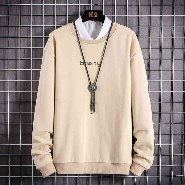 

men's hoodies & sweatshirts male hooded sweatshirt, cotton jacket embroidered with black fashion lyrics, hip hop style, male, large avl