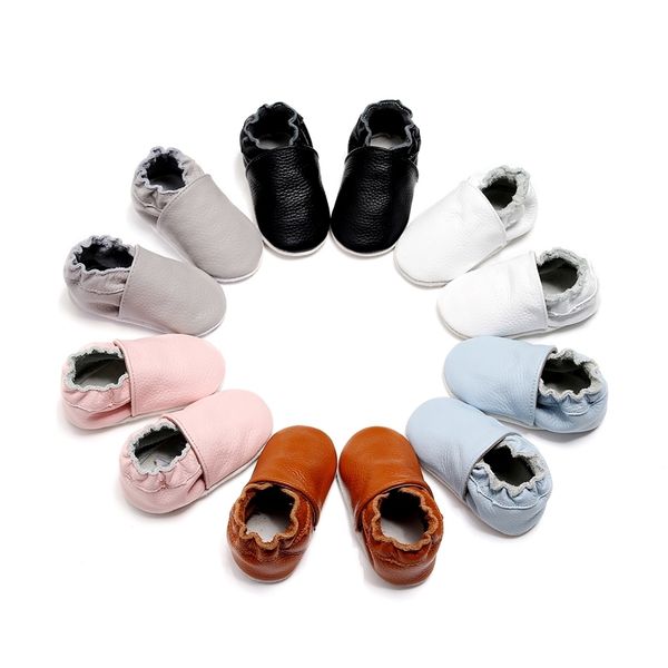 

new leather baby walking shoes