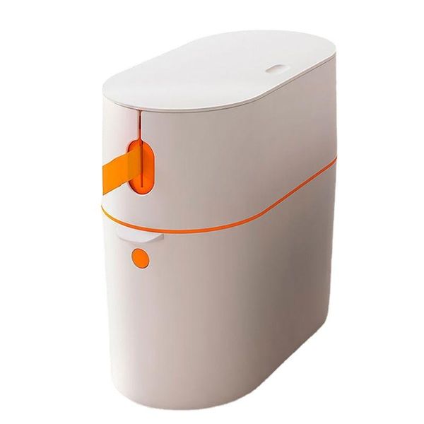 

waste bins creative automatic packaging trash can household garbage recycle with cover simple kitchen bathroom items wastepaper basket