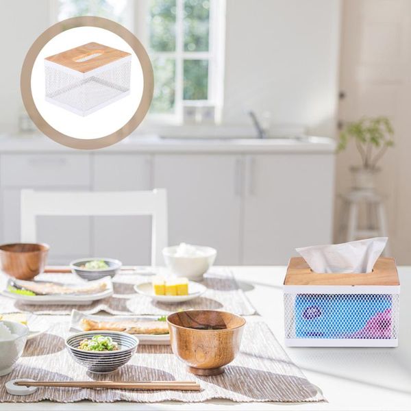 

tissue box restaurant napkin hollow container home storage gift wrap