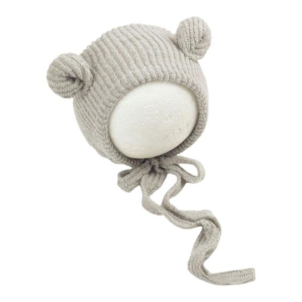 

caps & hats born pography posing props cute crochet knitted hat baby infants beanies 583e, Yellow