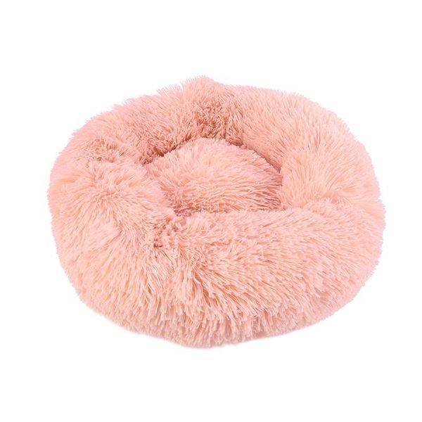 

kennels & pens 70cm round pet sleeping bed winter autumn warm pad premium indoor cushion cat plush supplies