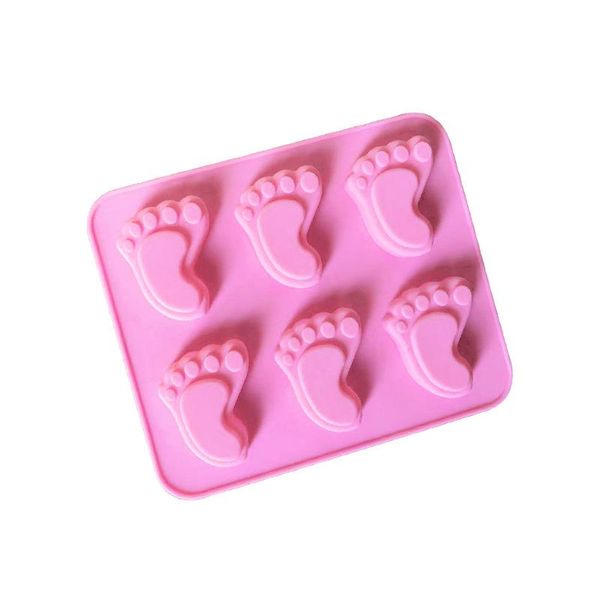 

baking & pastry tools design silicone 6 paws cake mold sugarcraft decoration