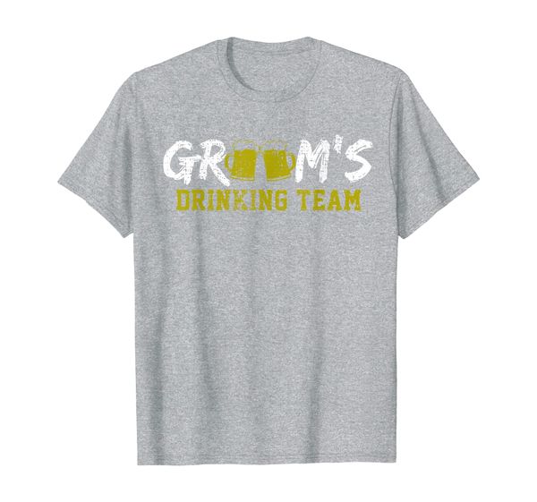 

Groom' T-Shirt Bachelor Party Drinking Gift, Mainly pictures