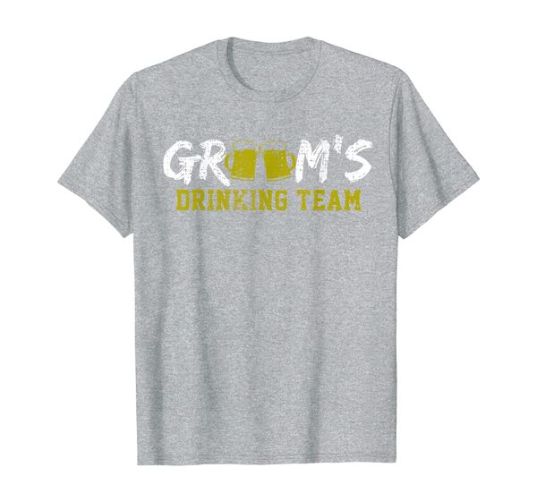 

groom's t-shirt bachelor party drinking gift, White;black