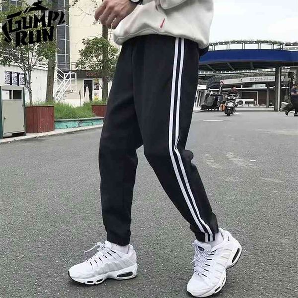 

sports pants men's jogger fitness sports trousers fashion printed muscle men's fitness training gym pants black 210723