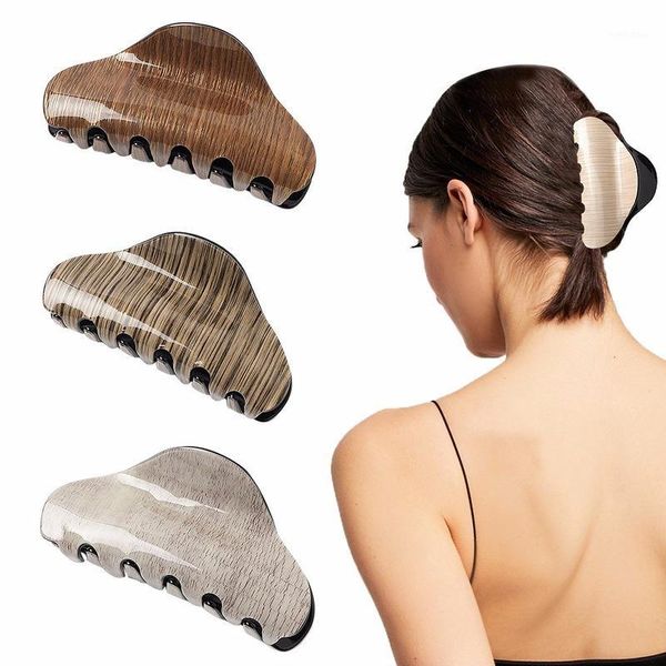 

vintage hair clips for women claw clip upscale marbletextured girls accessories1