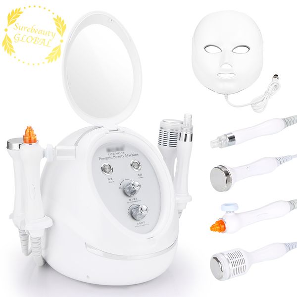 

deep cleanser vacuum face cleaning microdermabrasion machine beauty oxygen water jet pore cleaner anti aging skin care tool 7color led mask